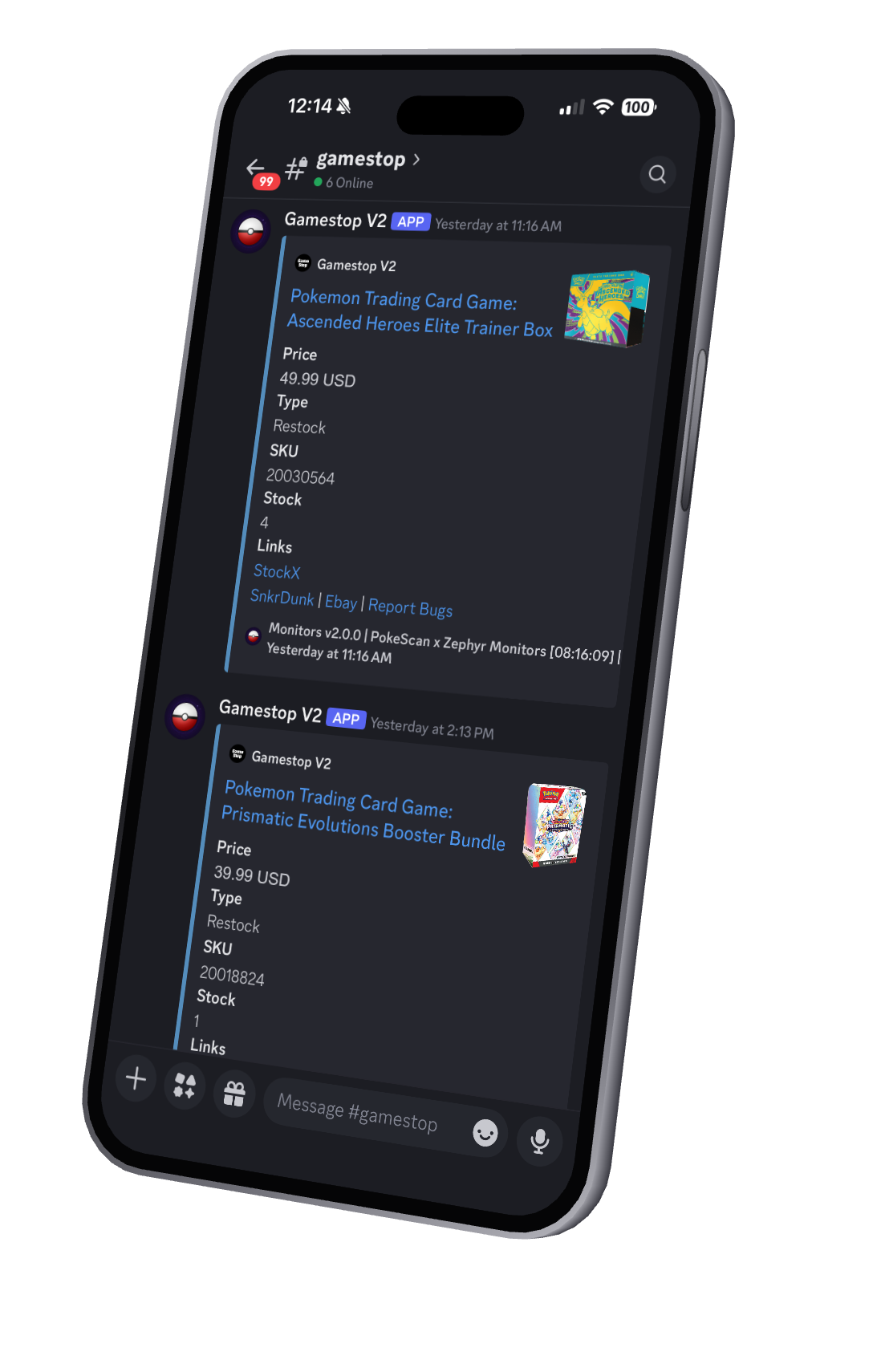 PokeScan Discord alerts