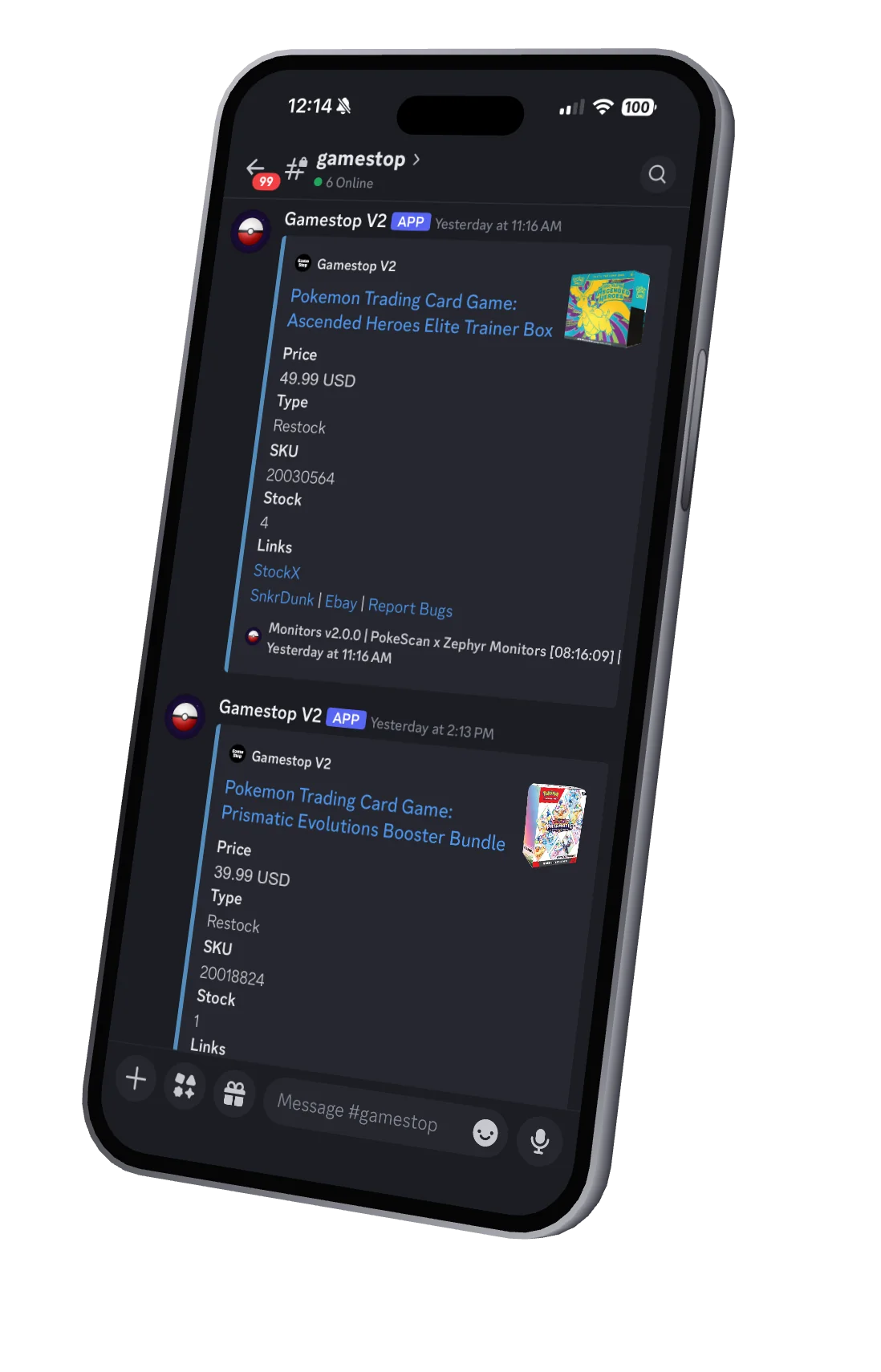 PokeScan Discord alerts